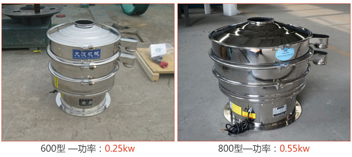 食品振動(dòng)篩同種材質(zhì)有不同大小的型號(hào)，而型號(hào)的不同就會(huì)影響價(jià)格。