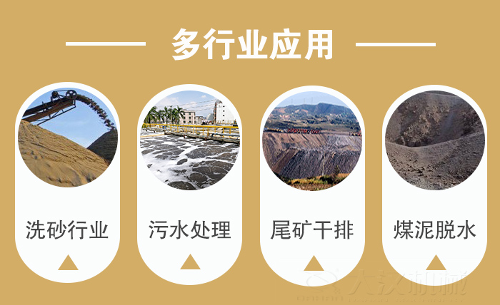 礦用直線振動篩適用行業(yè)：洗砂行業(yè)，污水處理，尾礦干排，煤泥脫水。