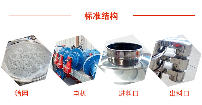 標(biāo)準(zhǔn)篩，篩網(wǎng)，電機(jī)，進(jìn)料口，出料口